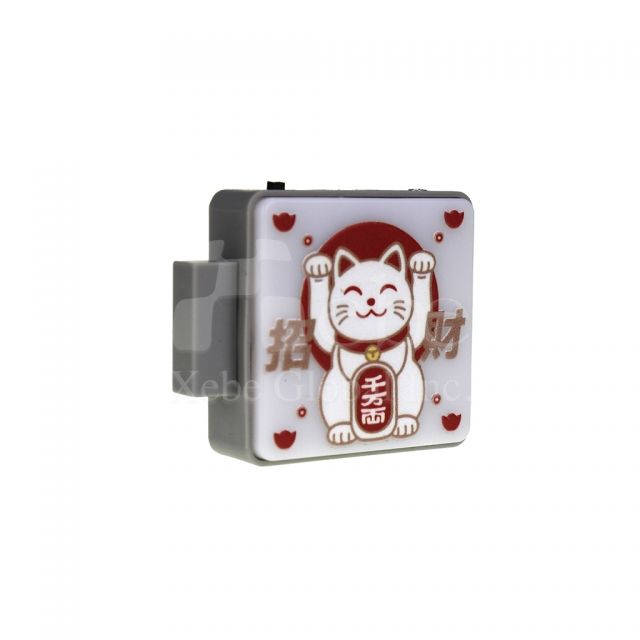 lucky cat light box magnet customization