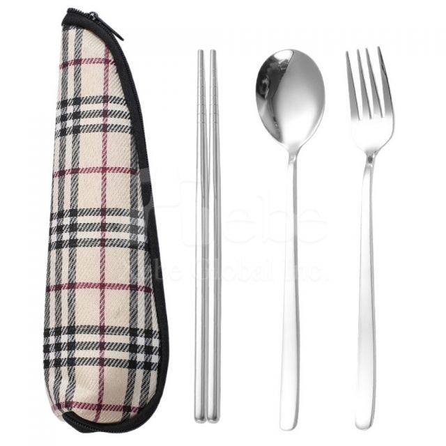 cloth cutlery bag eco-friendly cutlery set