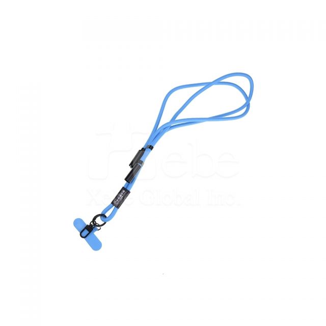 school customized mobile phone lanyard charging cable