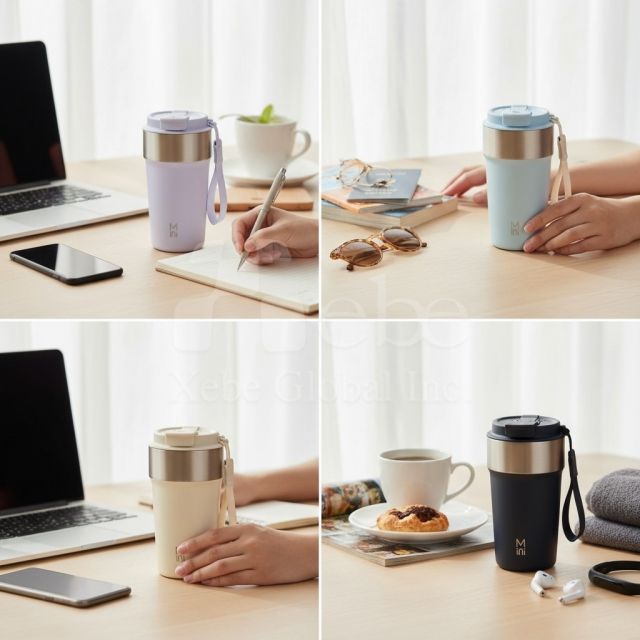 blue insulated tumbler