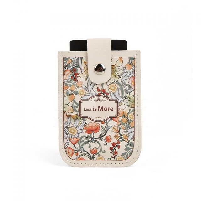 vintage floral card holder