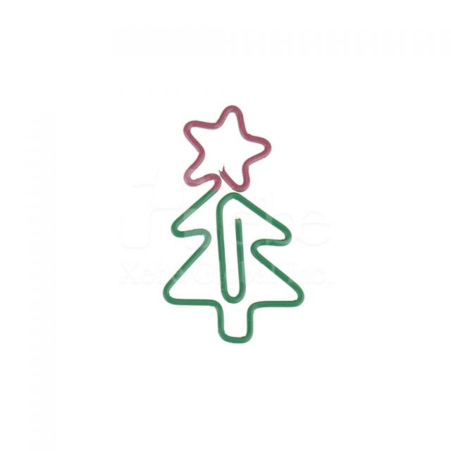 christmas tree paper clips