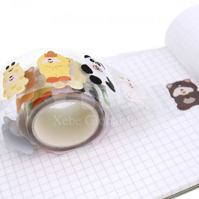 animal packed patterned washi tape