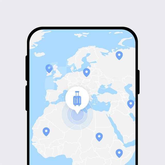 customized bluetooth luggage tag tracker