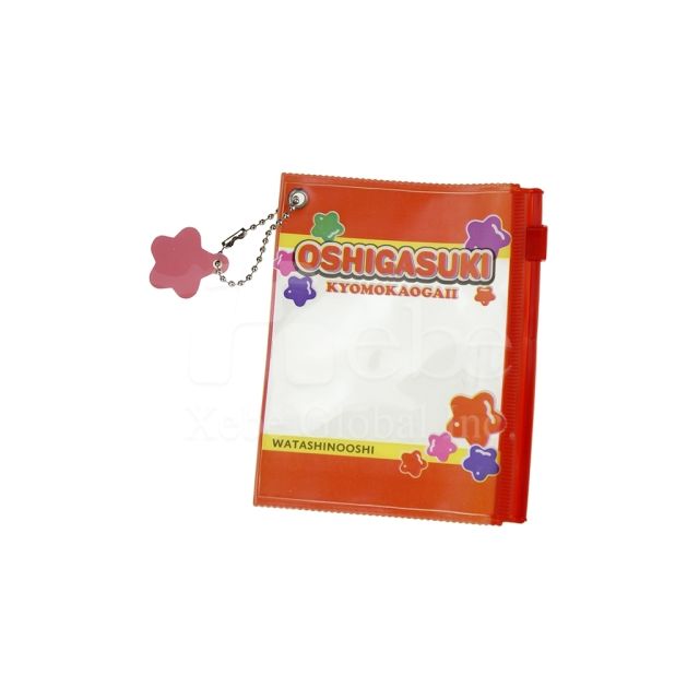 candy packaging transparent card holder pendant