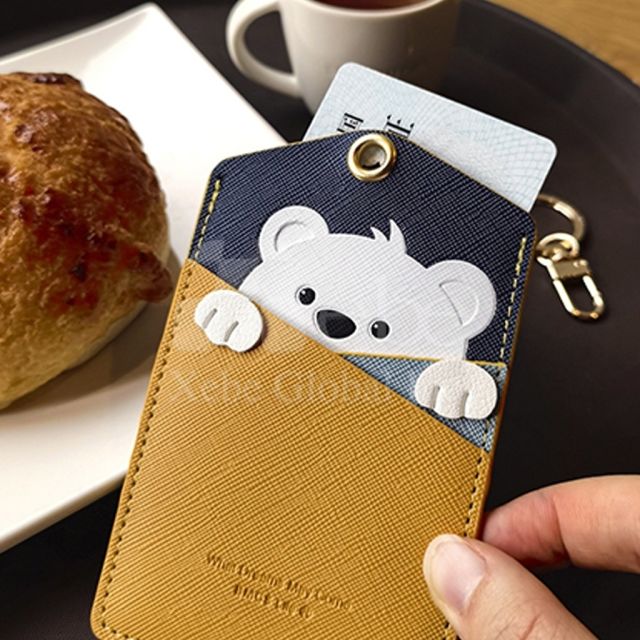 fishtail cute animal card holder