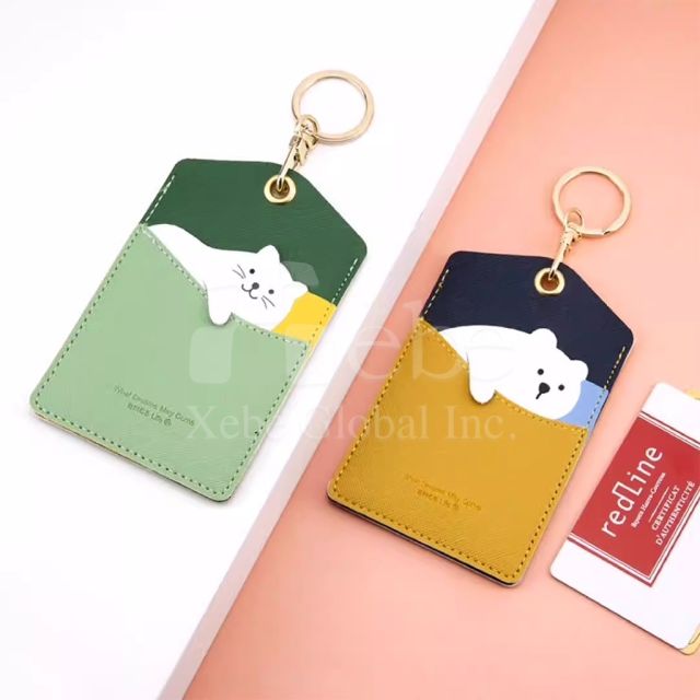 fishtail cute animal card holder