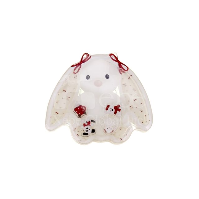 lop eared rabbit shaped airbag mobile phone holder