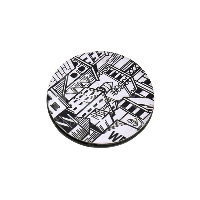 city landscape design phone holder