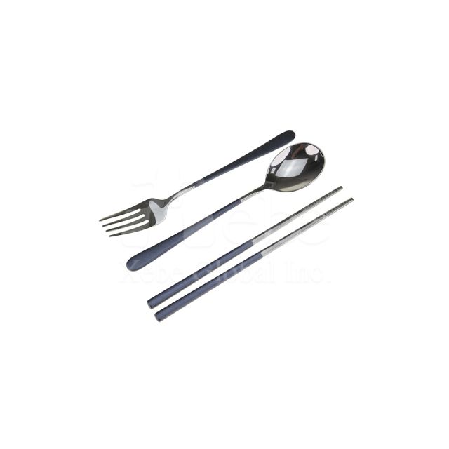 a three piece set of environmentally friendly tableware