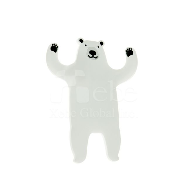 custom polar bear shaped magnets