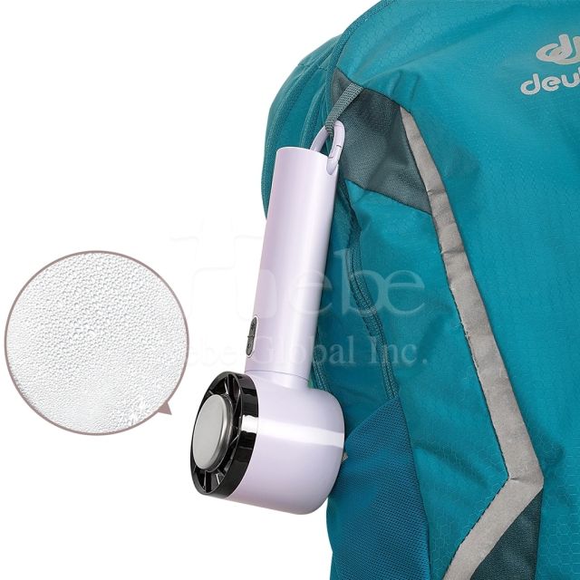 handheld electric fan carabiner
