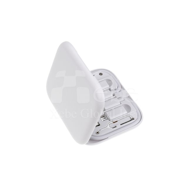 customized multi functional charging pack and charging cable storage pack