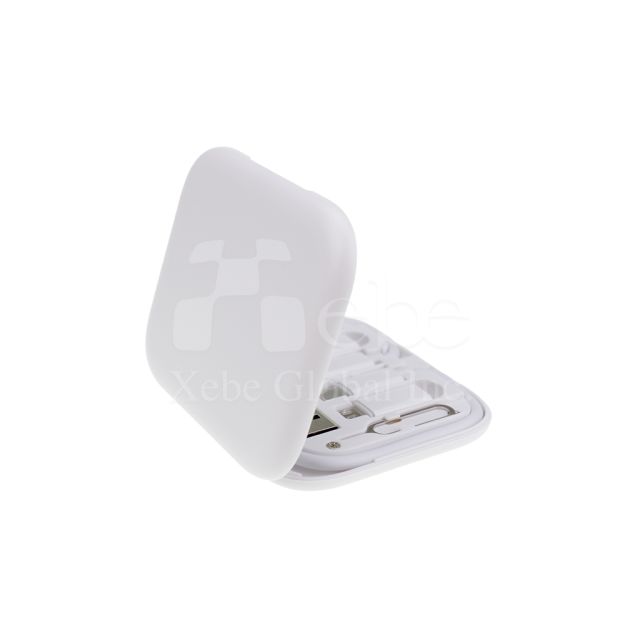 customized multi functional charging pack and charging cable storage pack