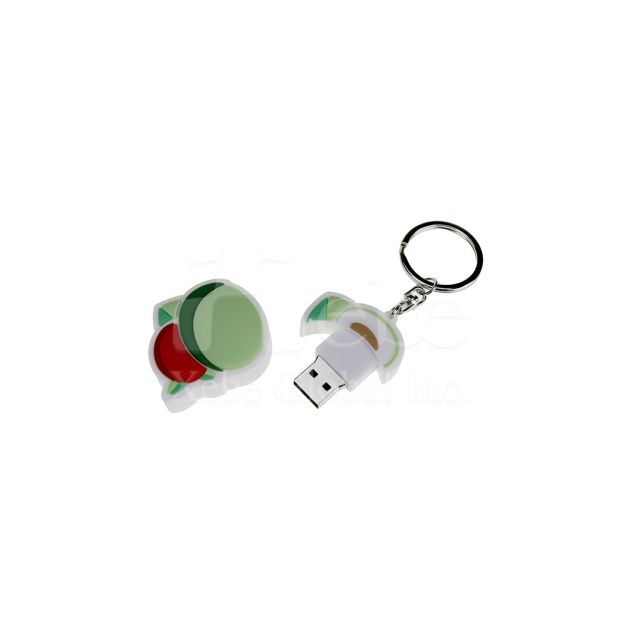 custom flash drive for fruit and vegetable charms