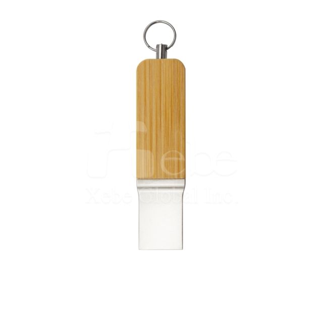wooden keychain usb drive