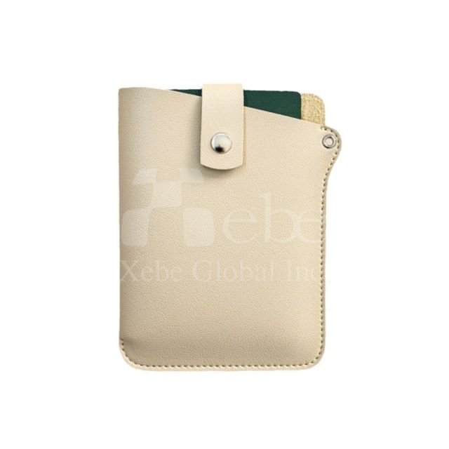 white buckle custom passport case