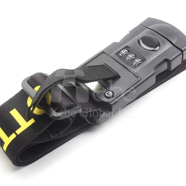customized combination lock luggage straps