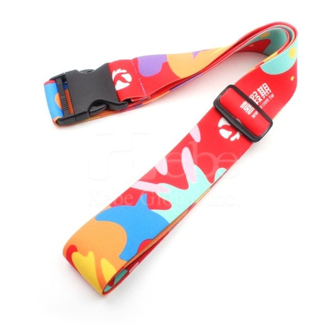 custom logo colorful luggage straps