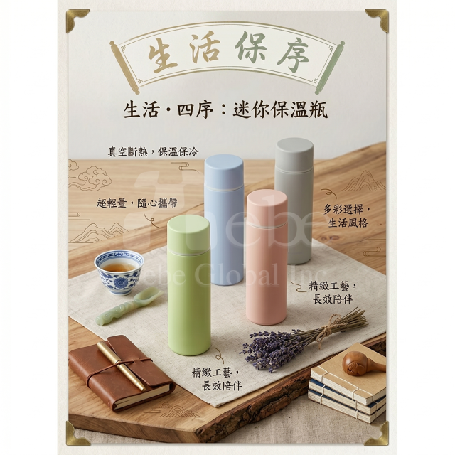 customizable mini insulated bottle