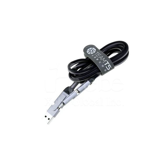 customizable magnetic silicone cable organizer