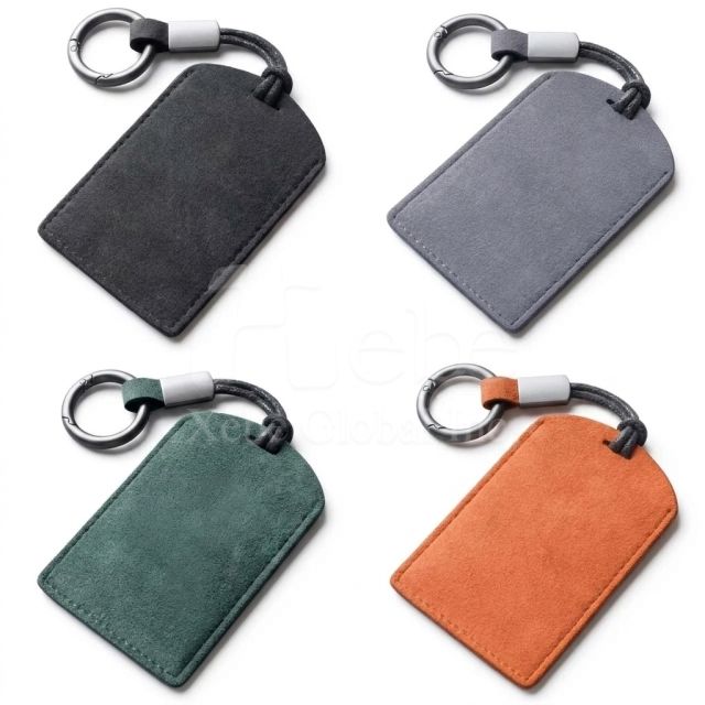 customizable leather lanyard id card holder