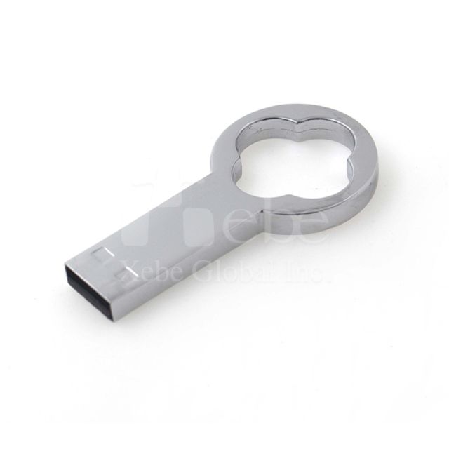 plum blossom upright metal flash drive
