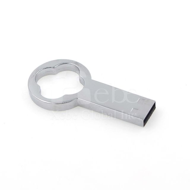 plum blossom upright metal flash drive