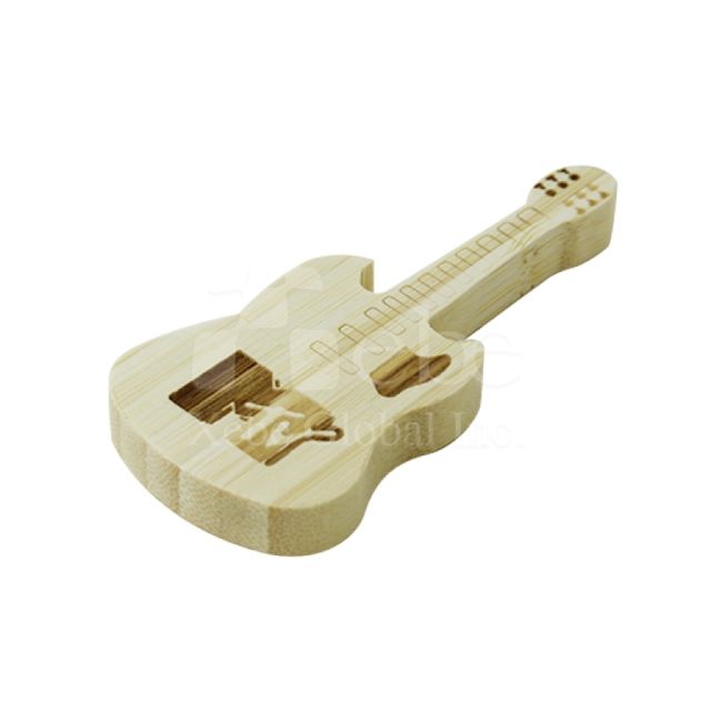 wooden guitar usb