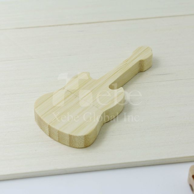 wooden guitar usb