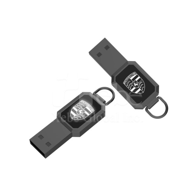 classic light up flash drive keychain