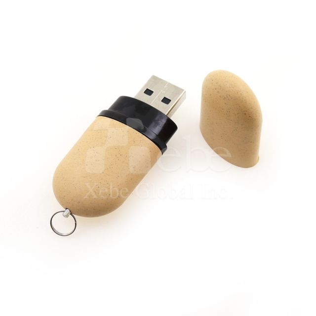 wheat based promotional usb promotional gift