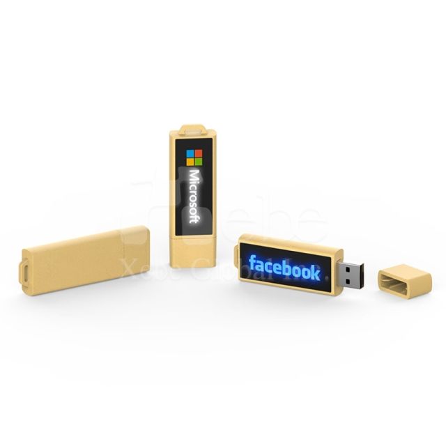 eco friendly wheat straw flash drive