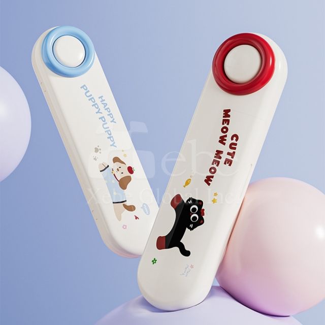 playful puppy eco friendly stainless steel cutlery