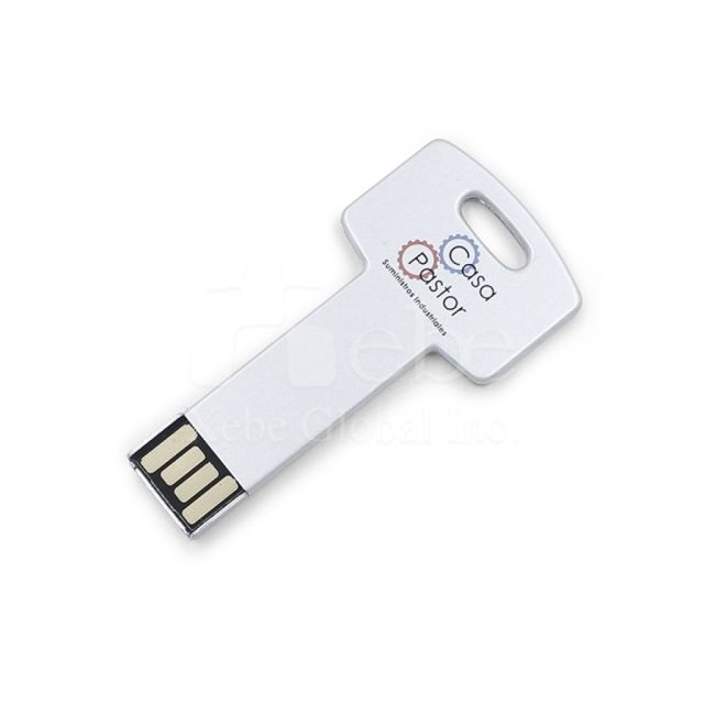 metal key shaped usb drive