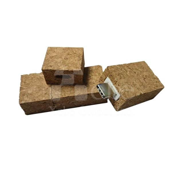 eco friendly cork gift usb