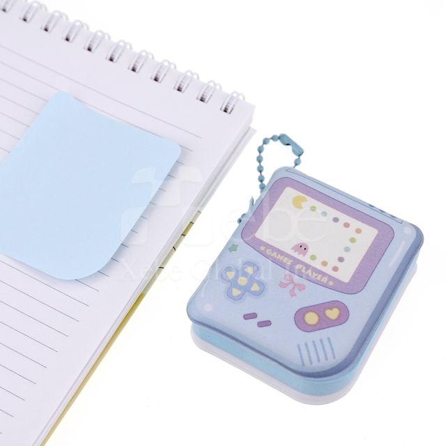 custom game console-shaped stress-relief sticky notes