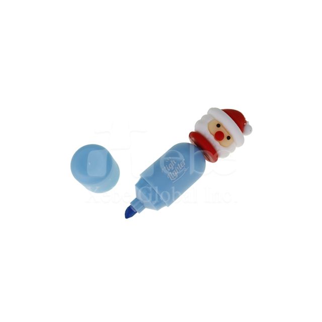 Santa Claus-shaped highlighter