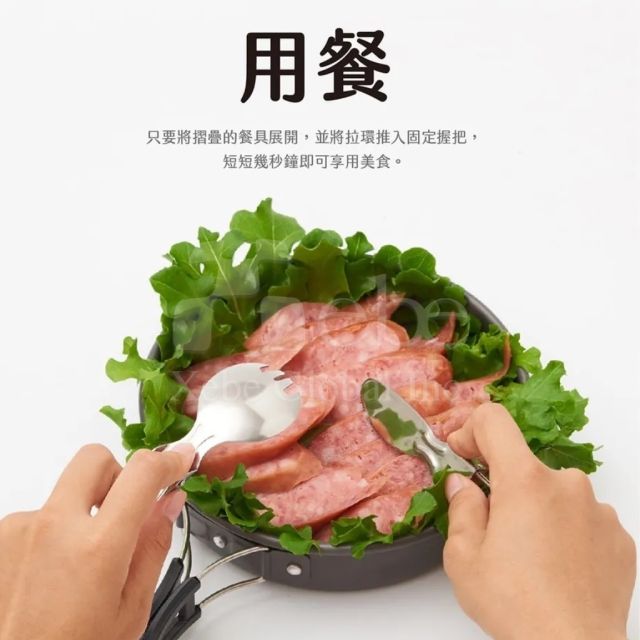 customizable foldable stainless steel eco friendly cutlery