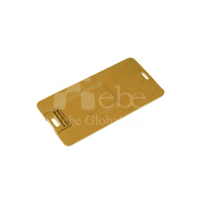 eco-friendly credit card USB flash drive