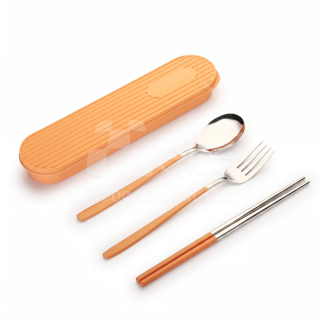 customized eco friendly cutlery set with laser engraving